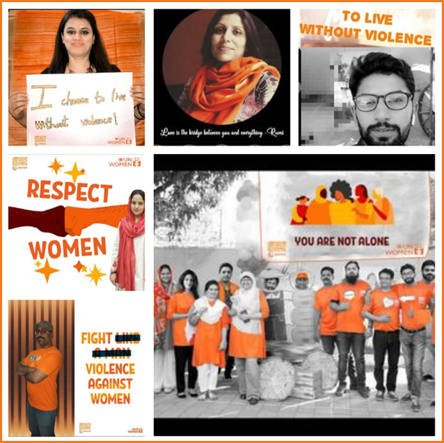 Participated in United Nation’s Campaign – End Violence against Women